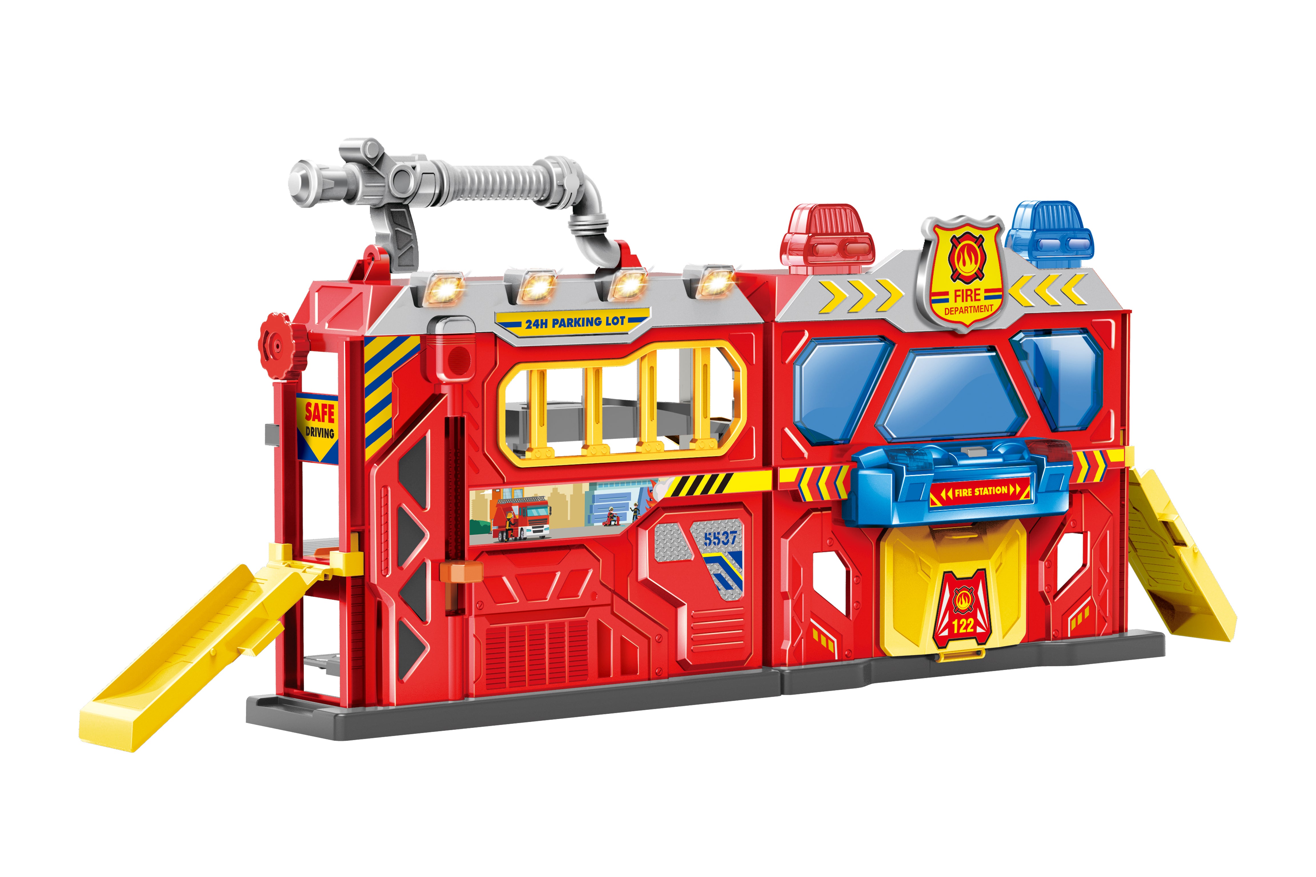 Tragbare Feuerwache 56x18x23 cm