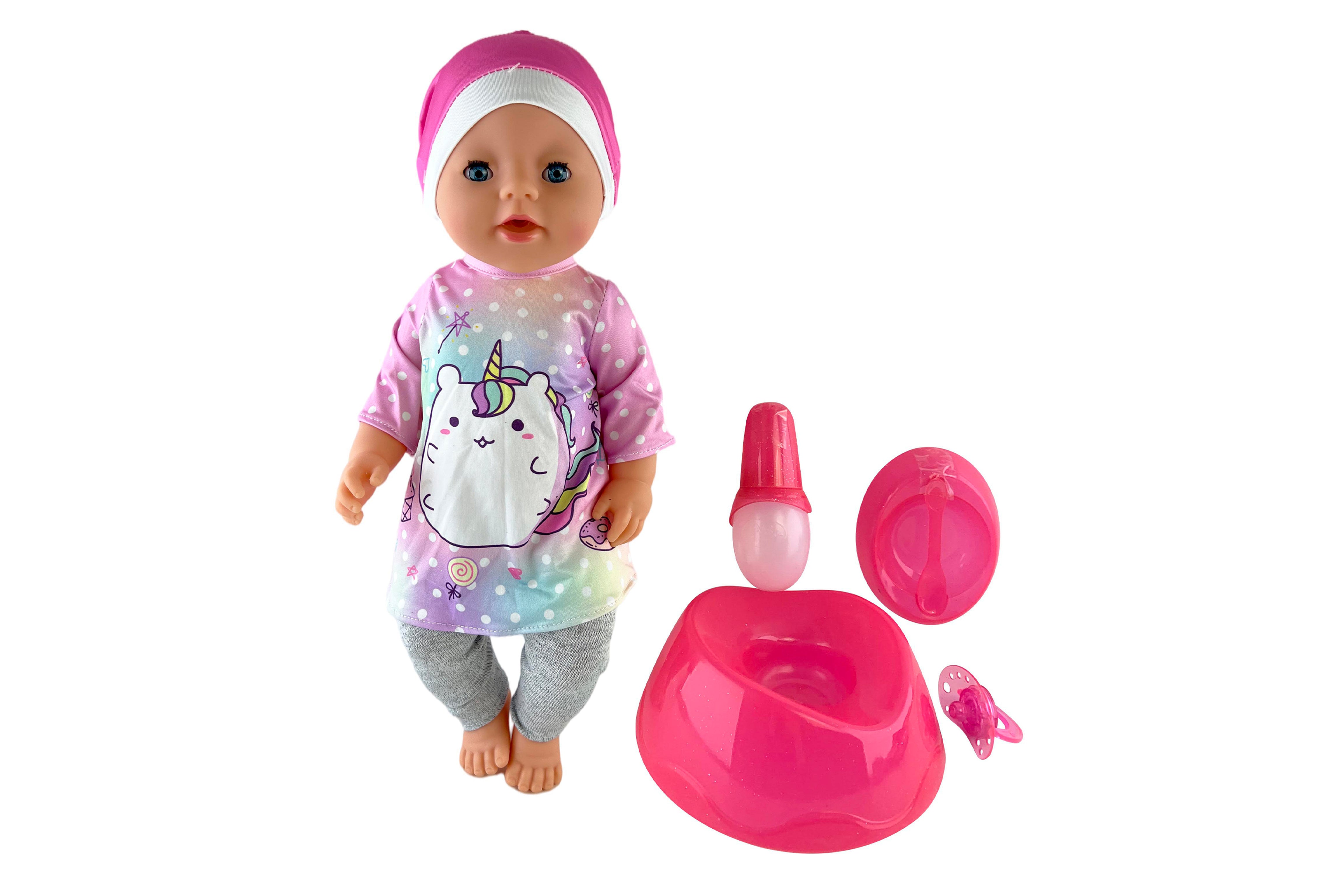 Baby cikanie s príslušenstvom 45 cm