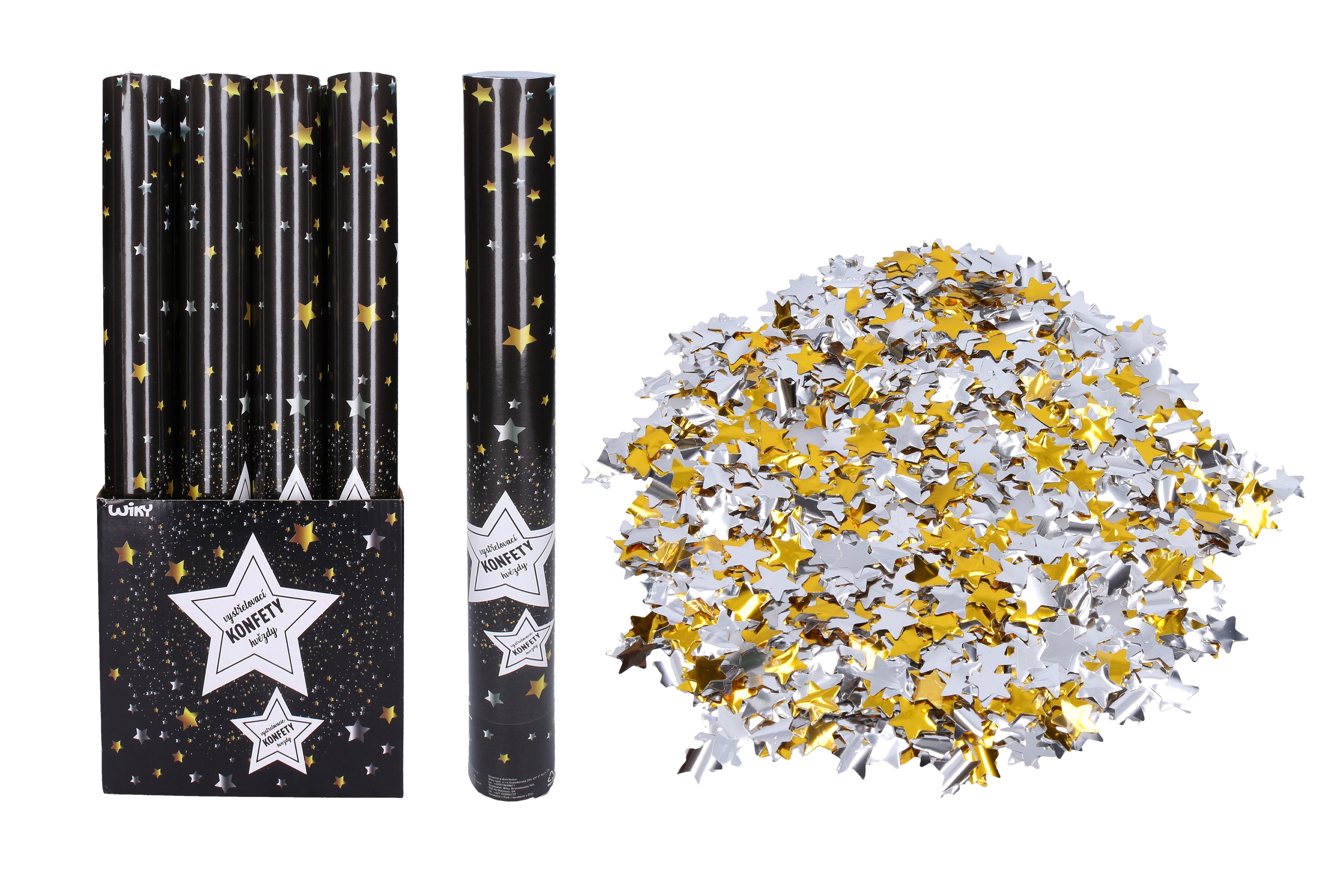Festa Confete Estrelas Cadentes 50 Cm