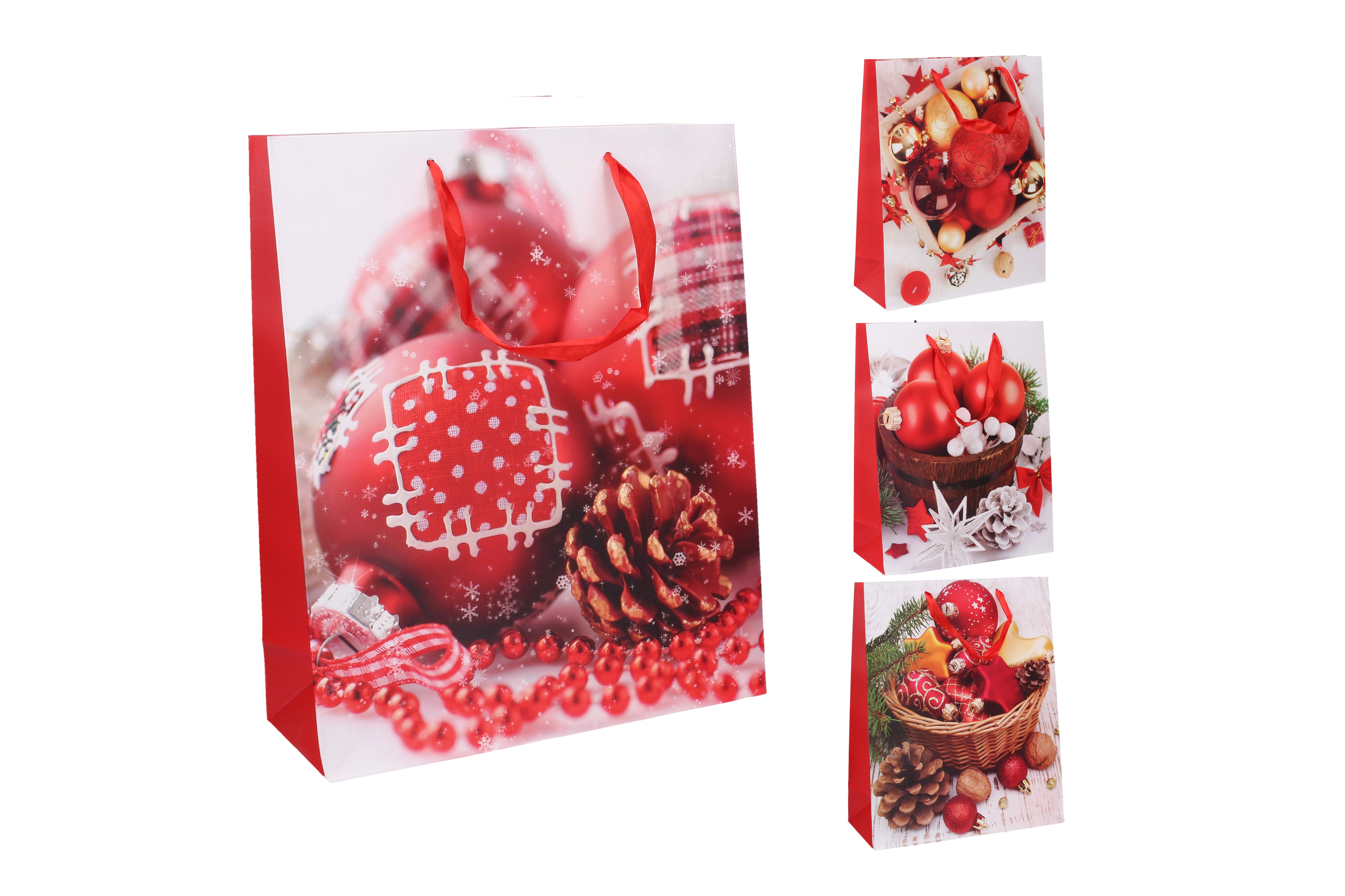 Cadeauzakje L 31x40x12 Cm Kerstmis