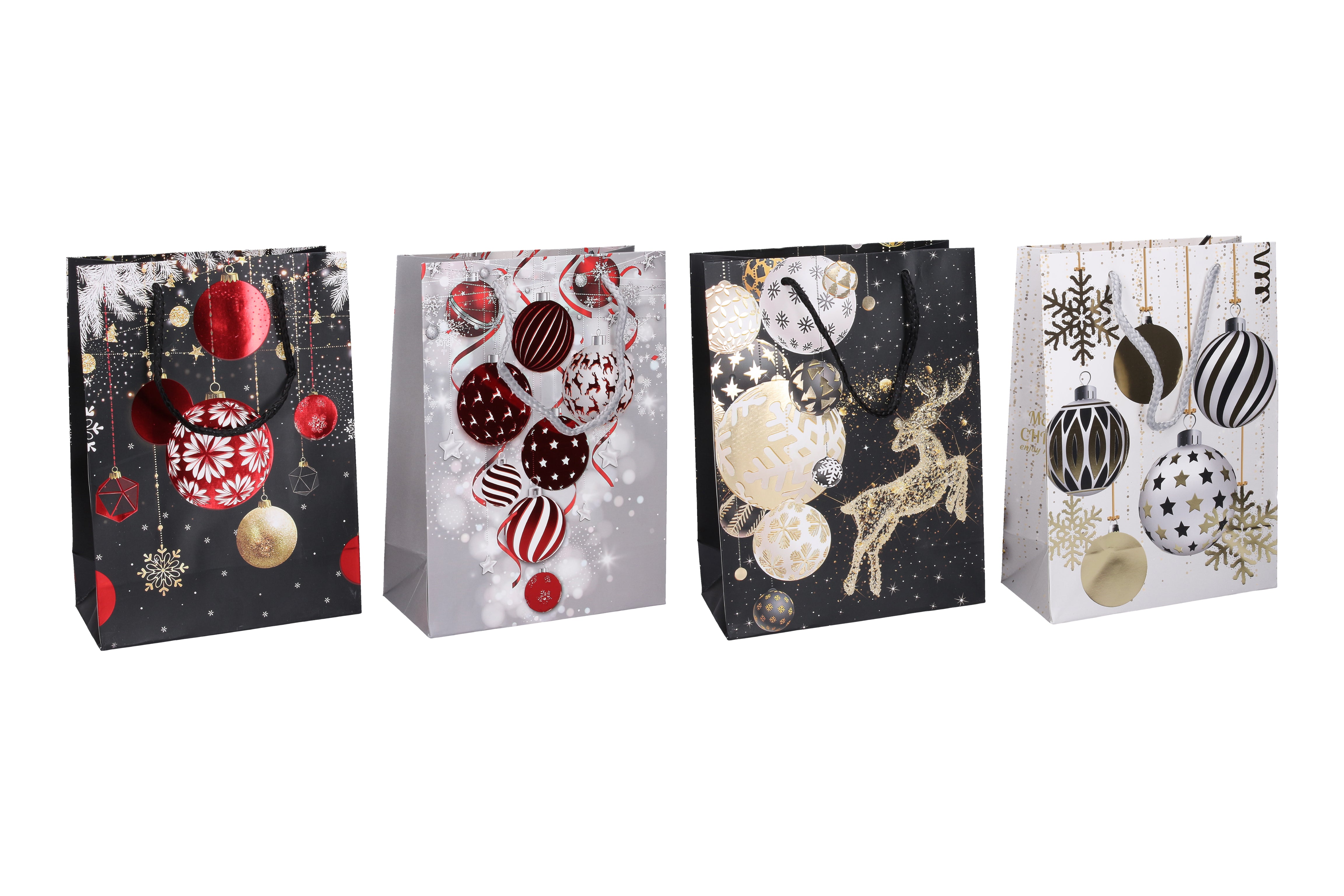 Saco de presente S 18x24x8,5 cm Natal