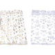 Organza Bag Snowflakes 20x30 Cm Christmas