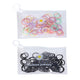 Accessorio Per Capelli - Fascia Elastica 80 Pz Diametro 2 Cm