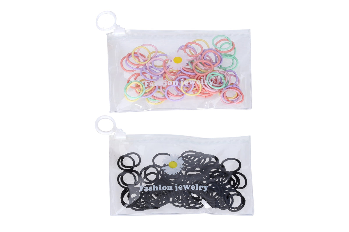Accessorio Per Capelli - Fascia Elastica 80 Pz Diametro 2 Cm