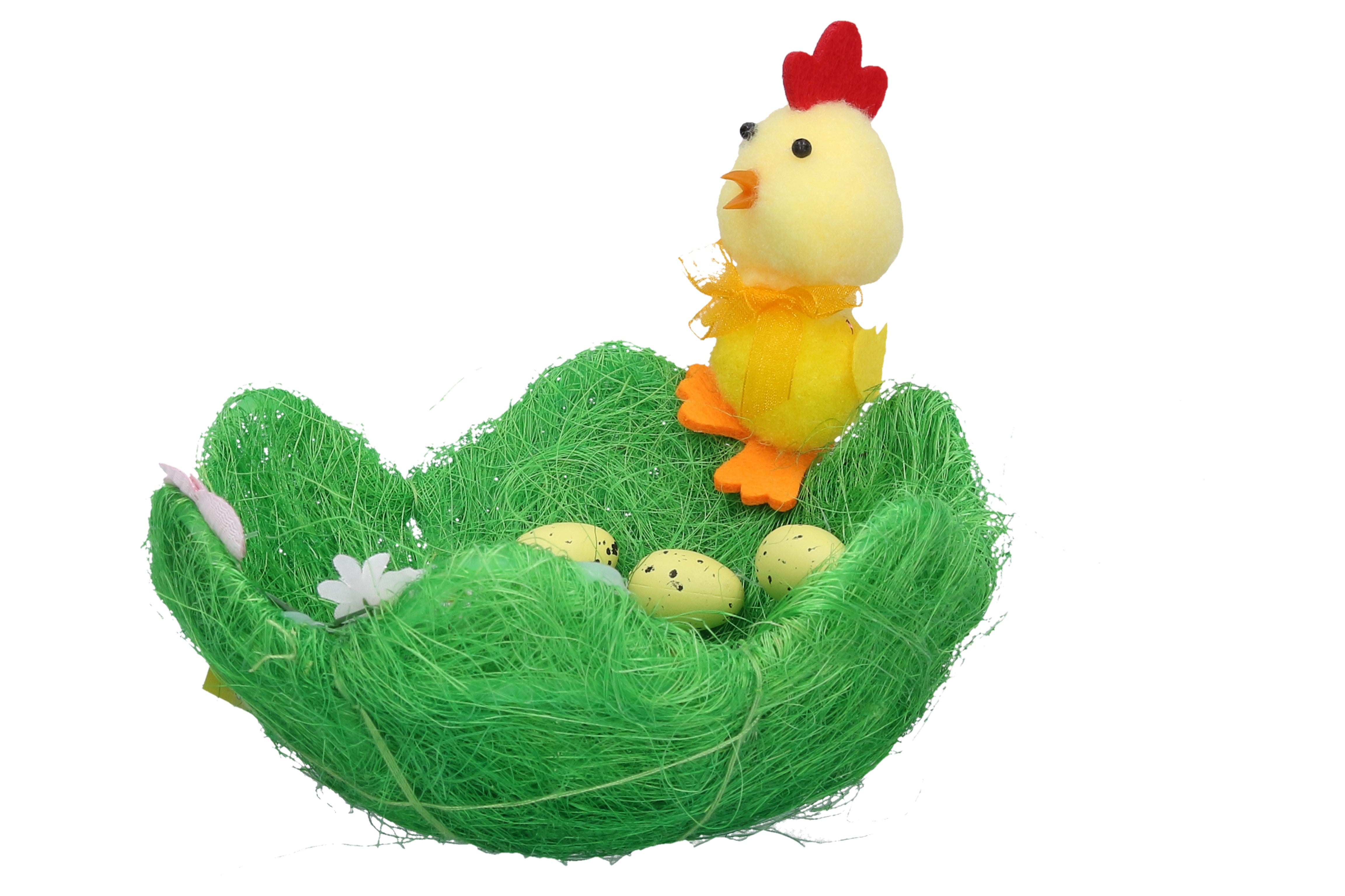 Decoratief Nest 19x19x8 Cm Groen