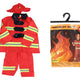 Carnavalsset - Brandweerman M 110-120 Cm