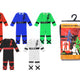 Set Carnival - Ninja M 110-120 Cm