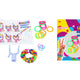 Magic Braiding Jumbo gummiband 72st Set + Tillbehör