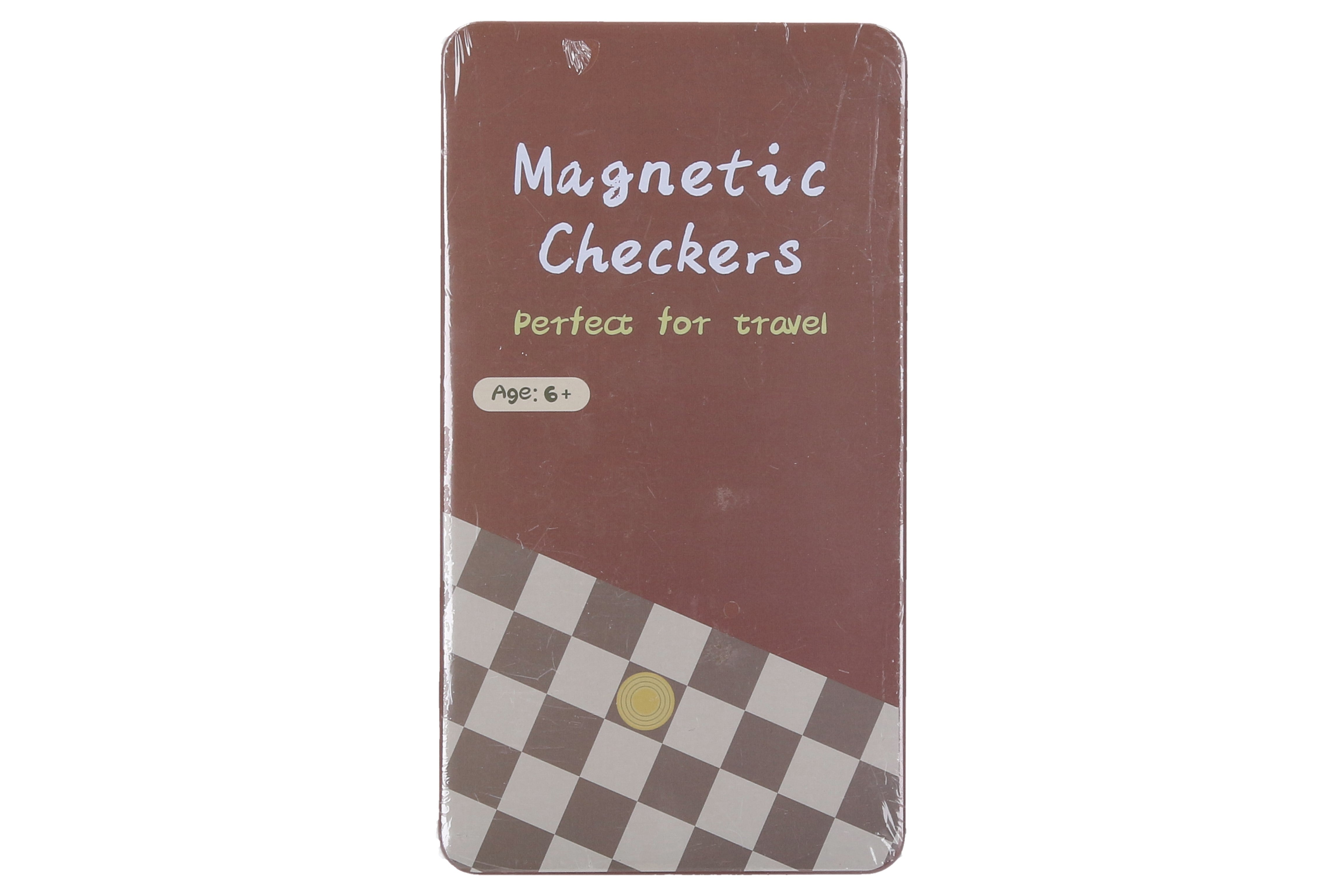 Magnetisk resor damspel