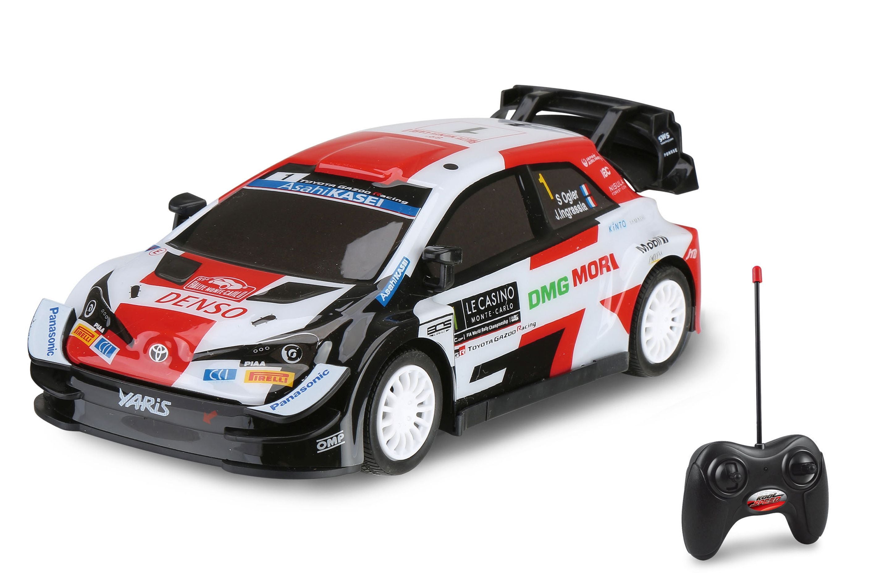 Toyota Yaris Wrc Rc дистанционно управление 20 см