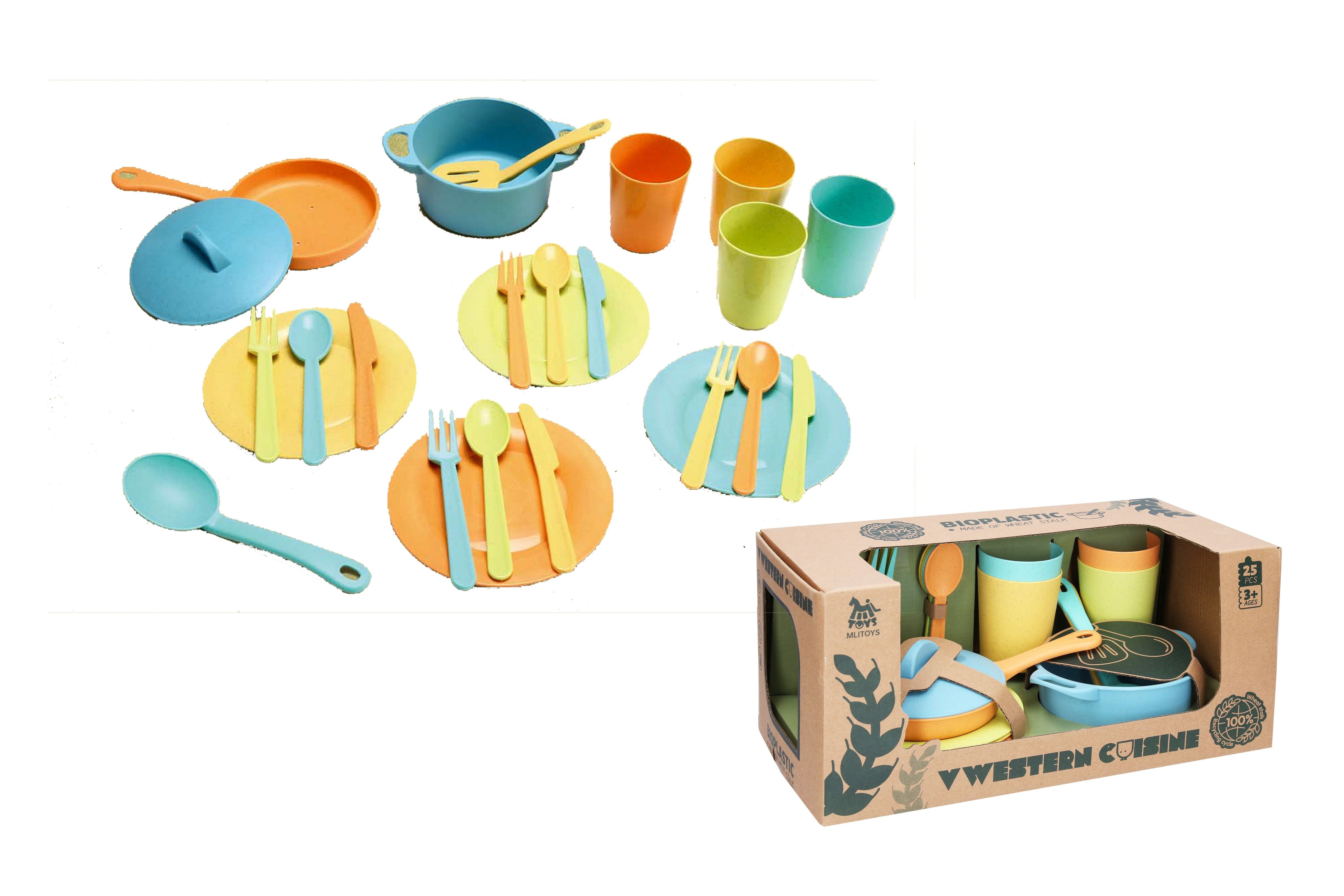 Bioplast köksutrustning set