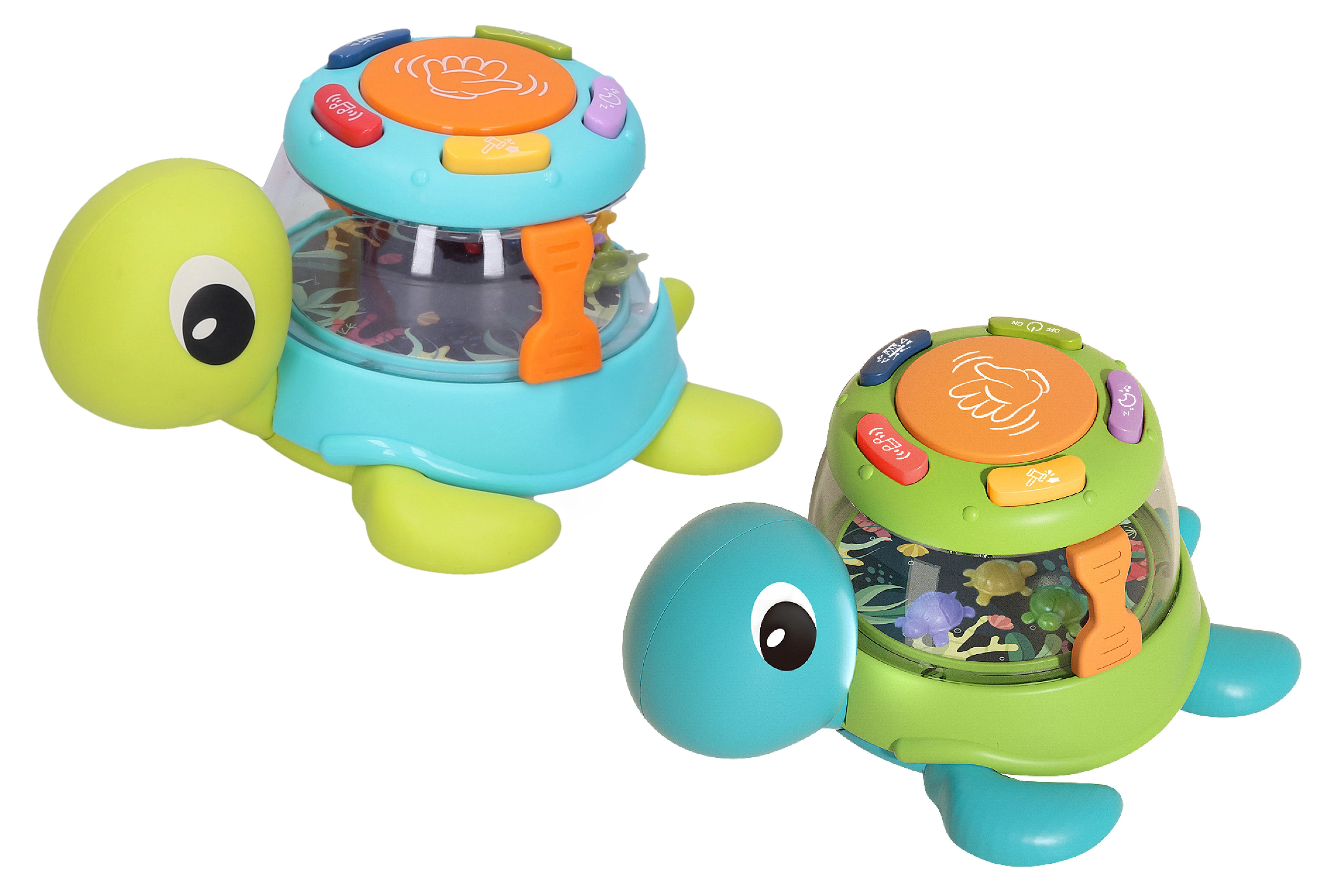 Turtle Drum With Effects 15 Cm