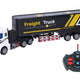 Caminhão de controle remoto Rc preto 41 cm