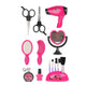 Set Cosmético Con Secador De Pelo 14cm