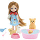 Doll With Dogs 12cm