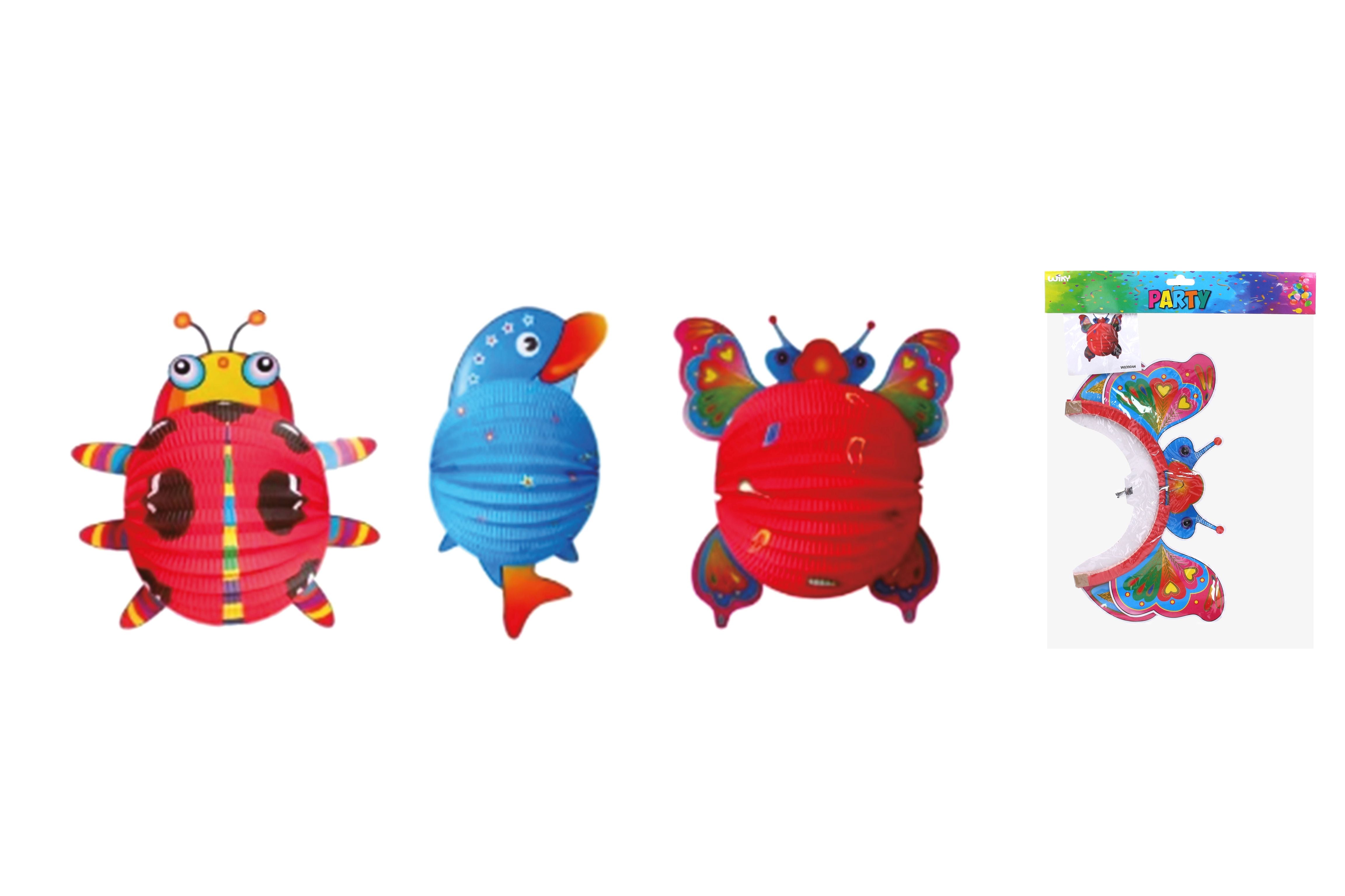 Lantern Ball 24 Cm Animale