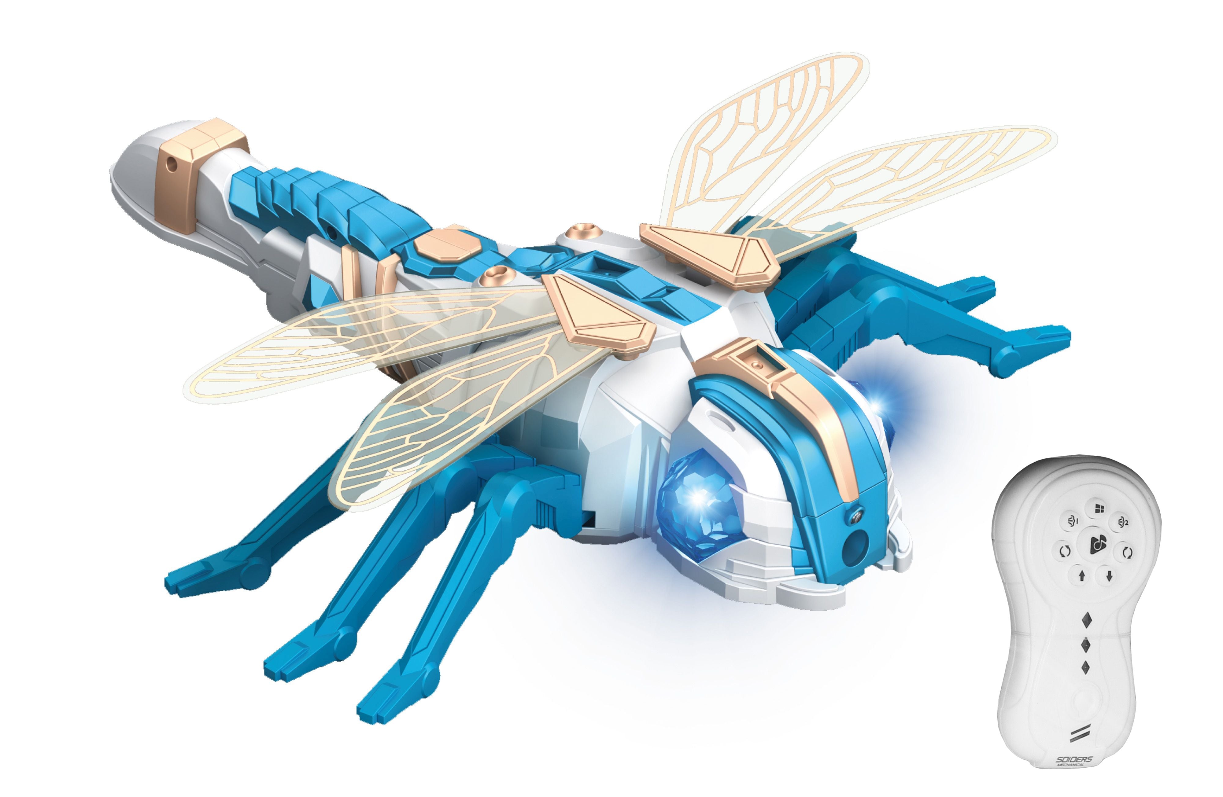 Fumar Rc Dragonfly Control Remoto 33 Cm