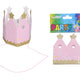 Partykrone 9,6 cm 4 Stk.