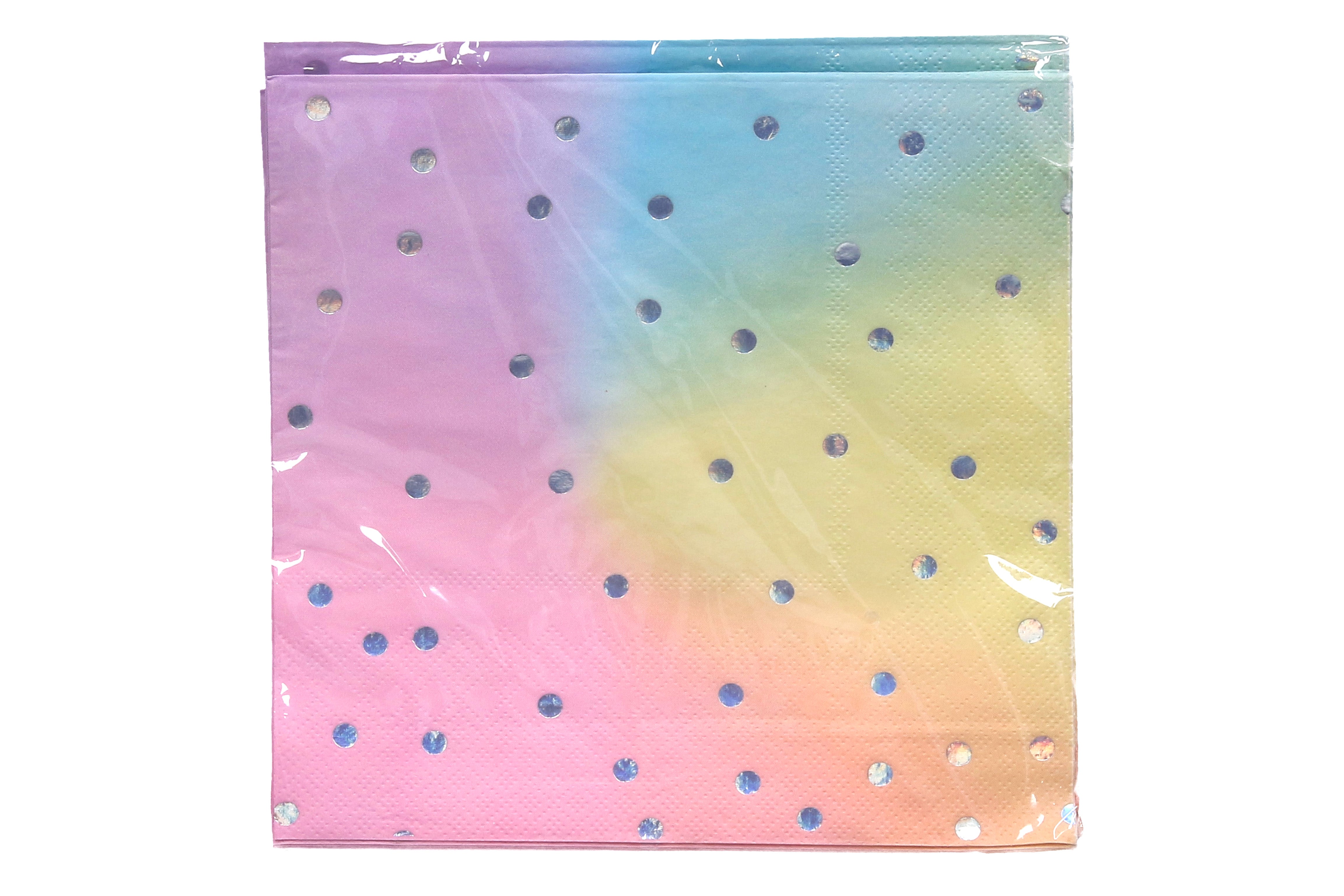 Serviettes de Fête Pastel 33x33 Cm 12 Pièces.