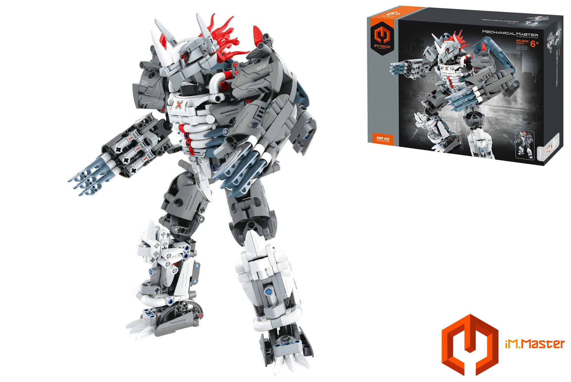 Kit Robot Im.master Gris 20,8x10,8x31,2 Cm