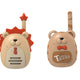 Walkie-talkies Safari com lanterna de 12 cm e alcance de 300 M