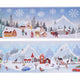 Raamdecoratie 59,5x21 Cm Kerstmis