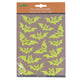 Glow-in-the-dark Stickers 25x14.4 Cm Bats Halloween