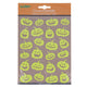 Autocollants phosphorescents 25x14,4 cm Citrouille Halloween