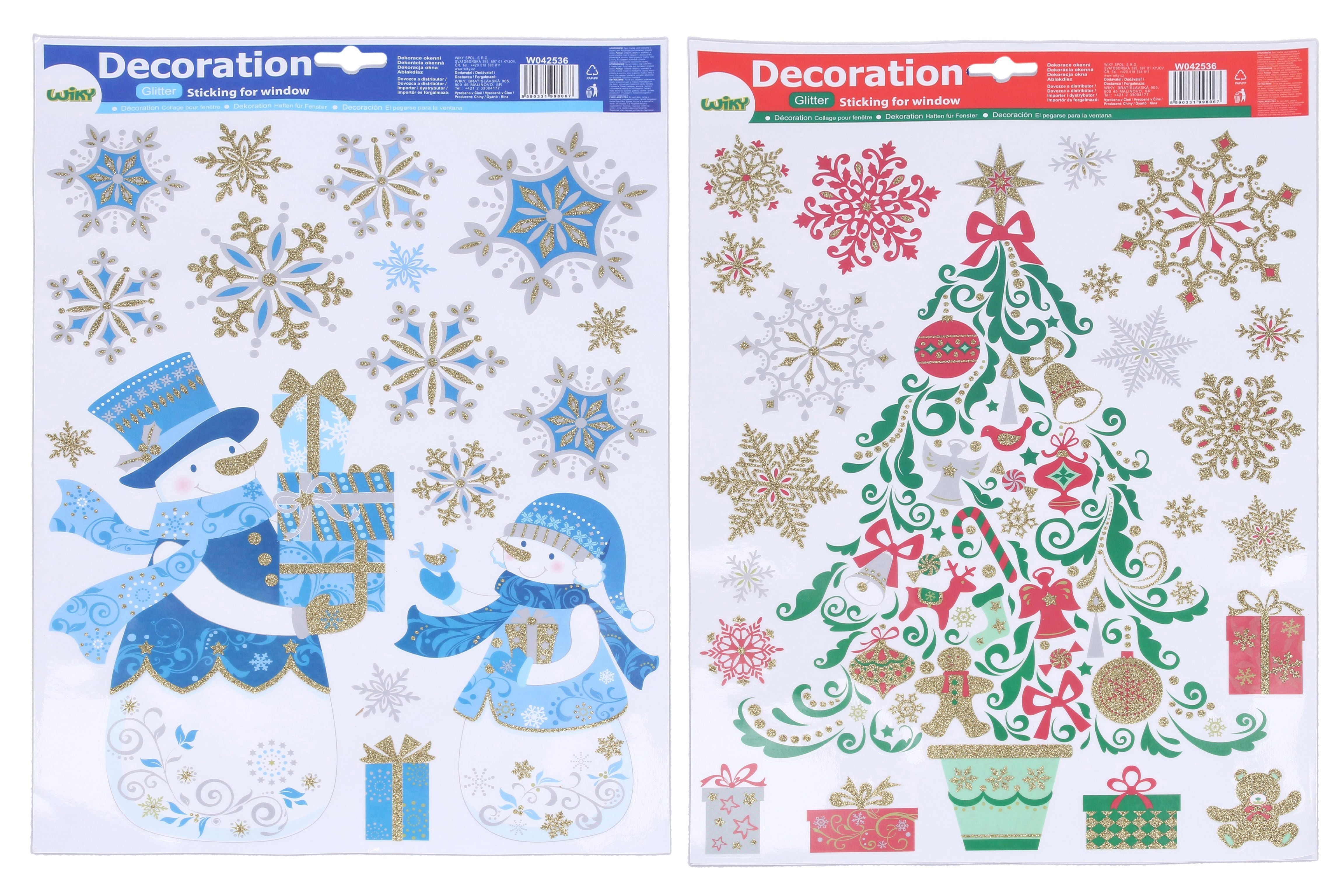 Window Decoration 41x29 Cm Christmas