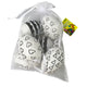 Decorative Plastic Egg Black And White 4x6 Cm 6 Pcs.