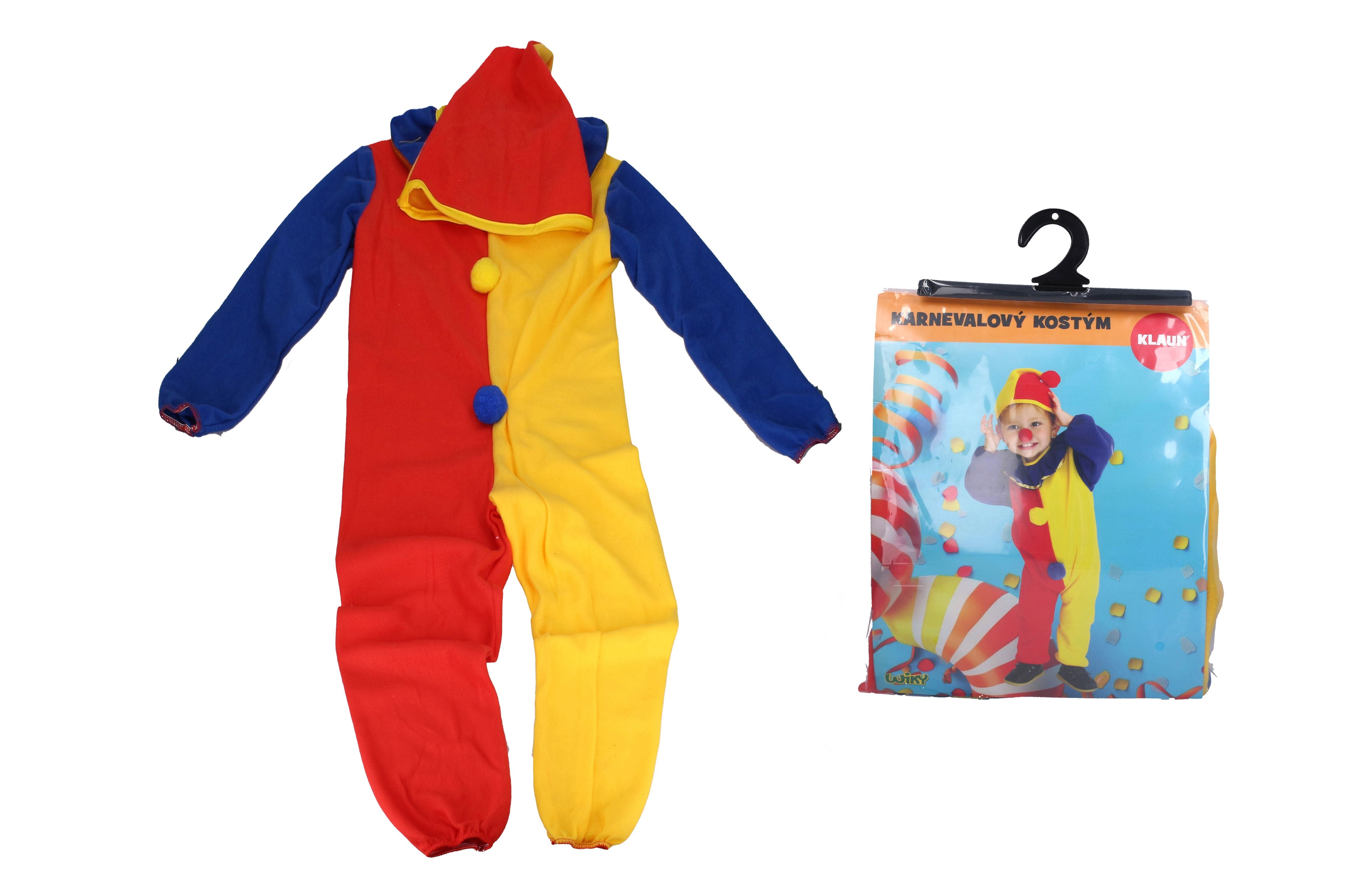 Set Carnaval - Clovn M 110-120 Cm