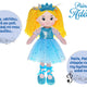 Puppe Prinzessin Adélka 35cm Tschechischer Gesang