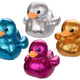 Pluche Eendje Metallic 15cm