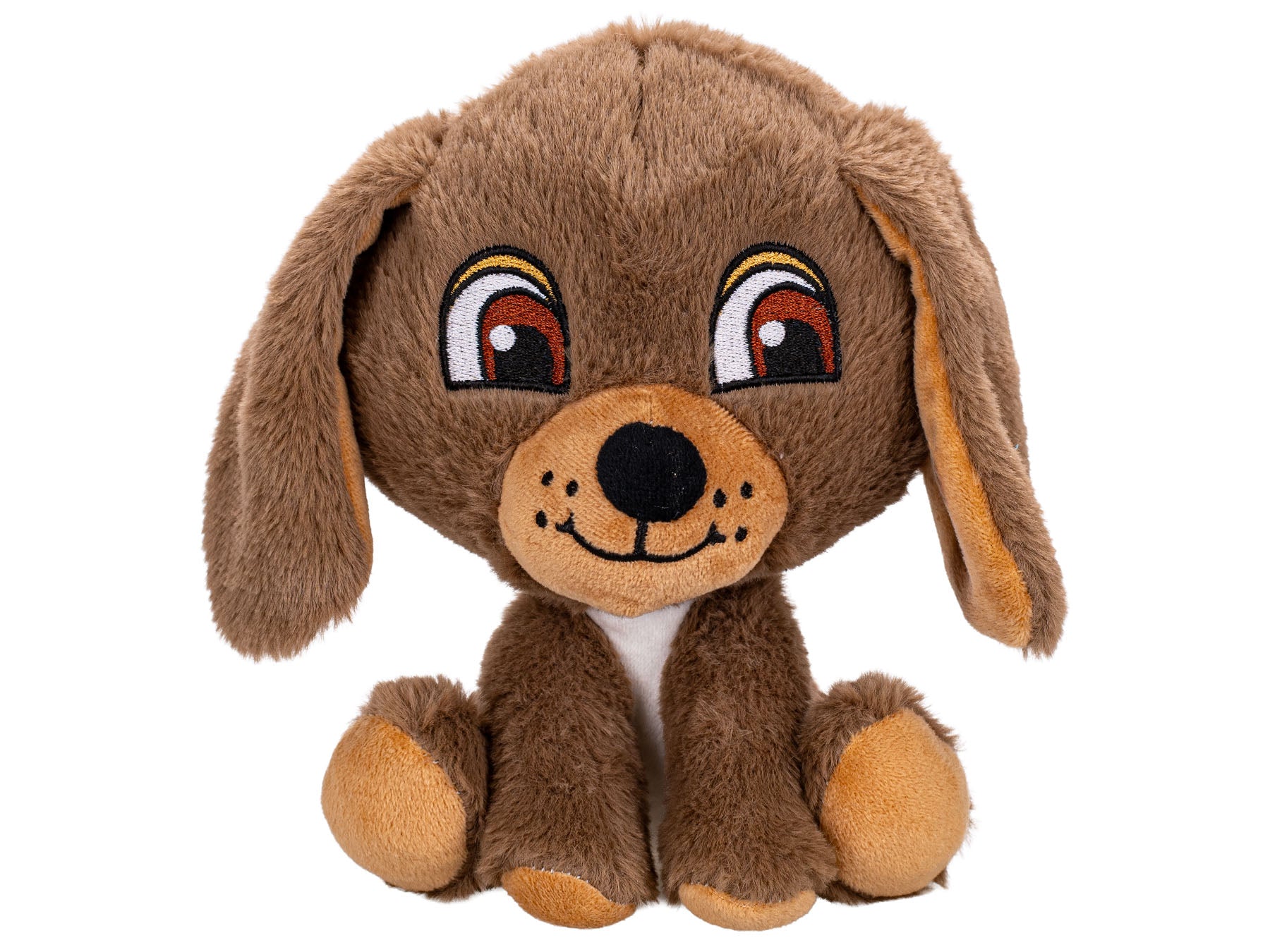 Dog Plush Sitting 20cm