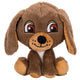 Dog Plush Sitting 20cm