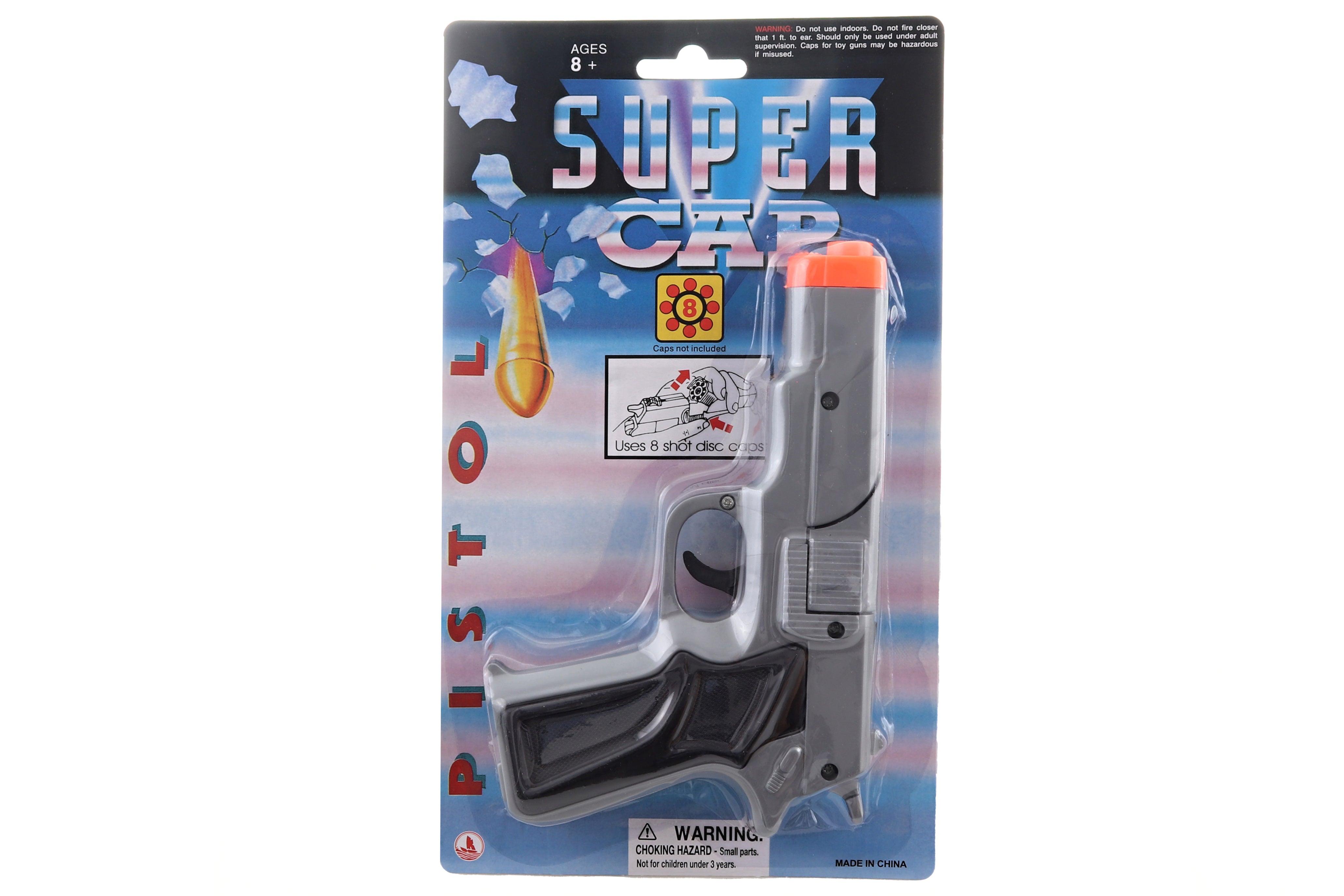 Pistolet à capsule à 8 coups