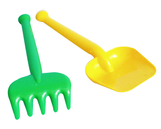 Small Shovel And Rake Set 24 Cm