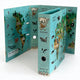 Designer hefboommap A4 7,5 cm karton - wereldkaart