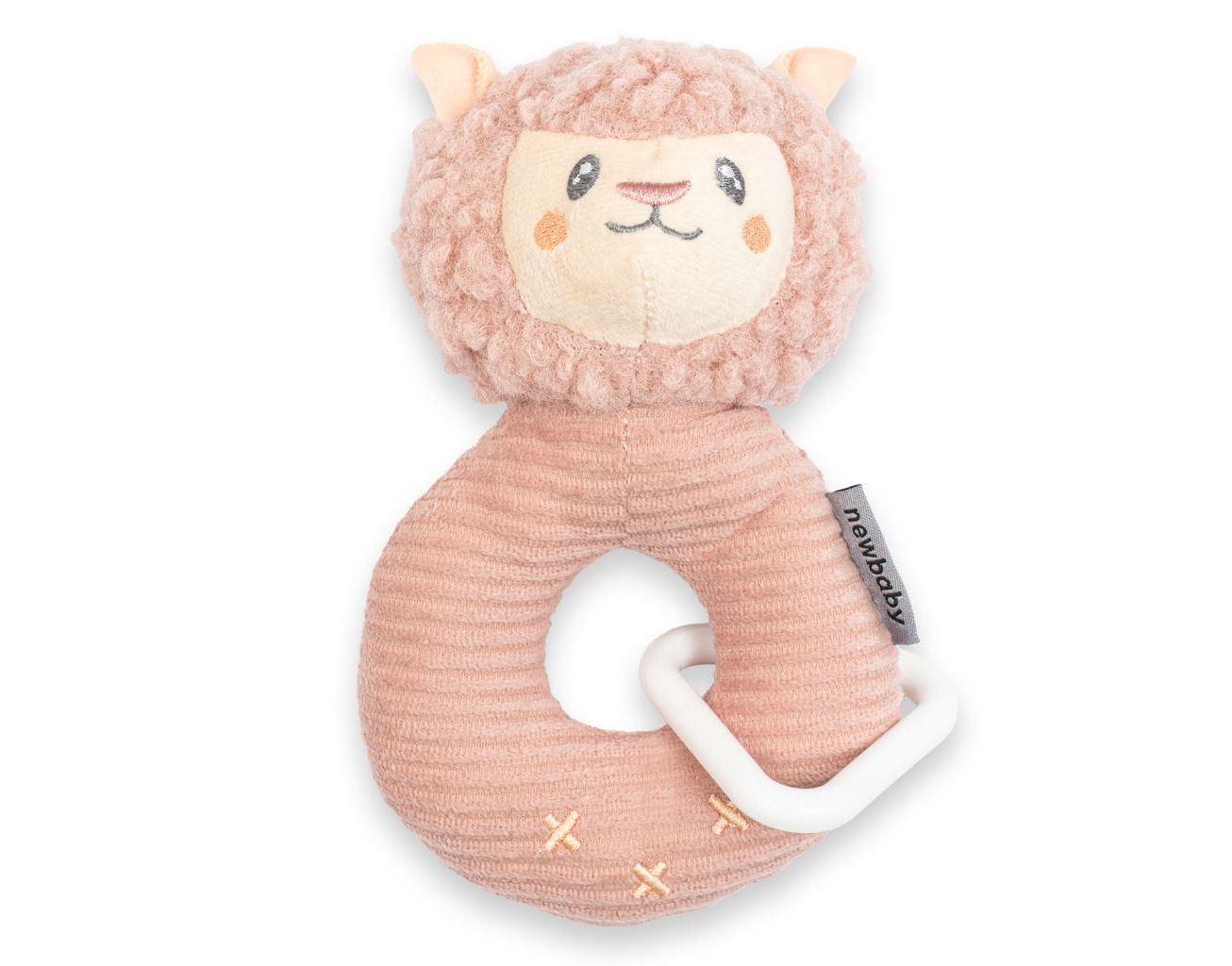 Plush Rattle New Baby Lama 15cm