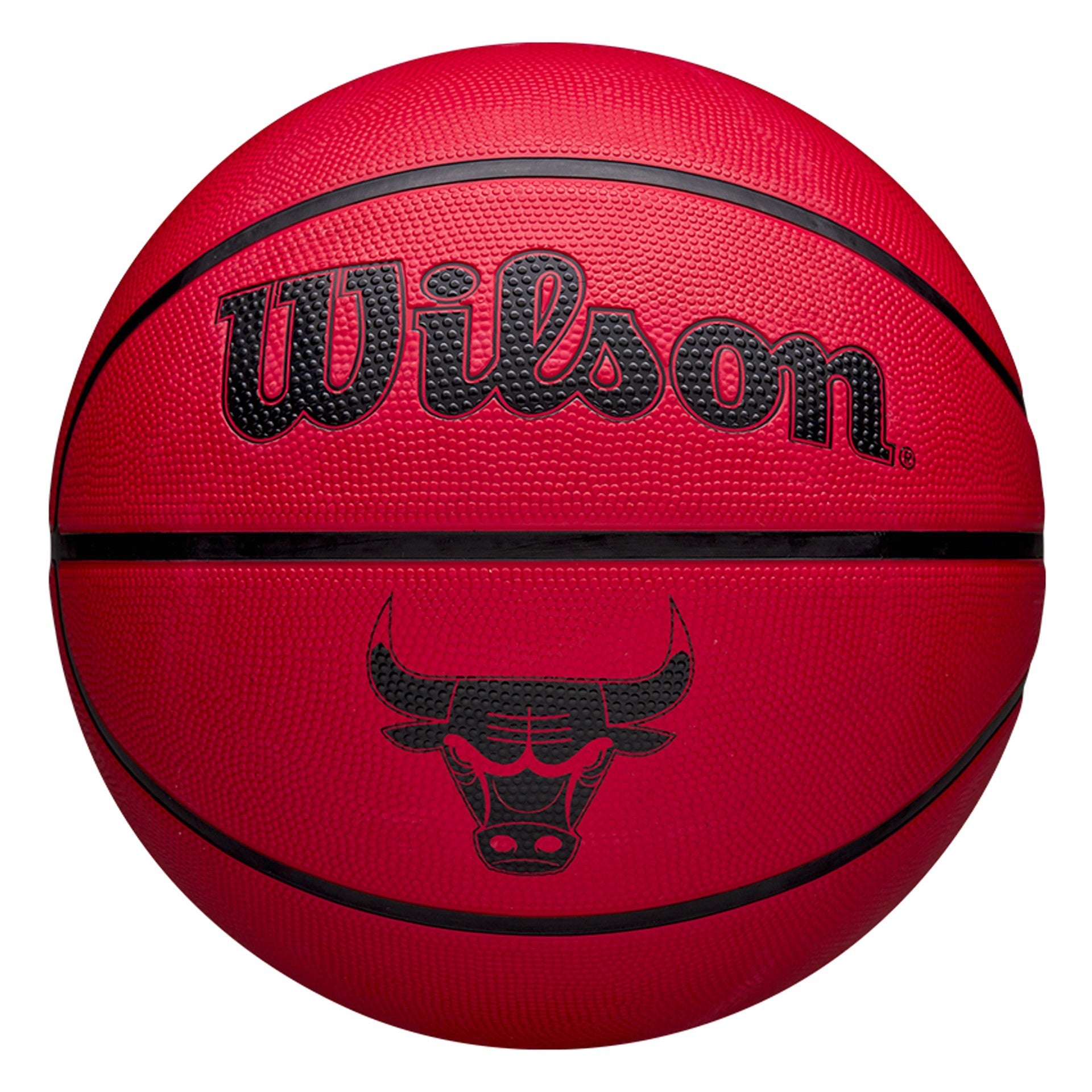 Piłka do koszykówki Wilson NBA Team Solid Bulls Wielokolorowa