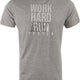 T-shirt herr Athl. Dpt Juri Melange Grå