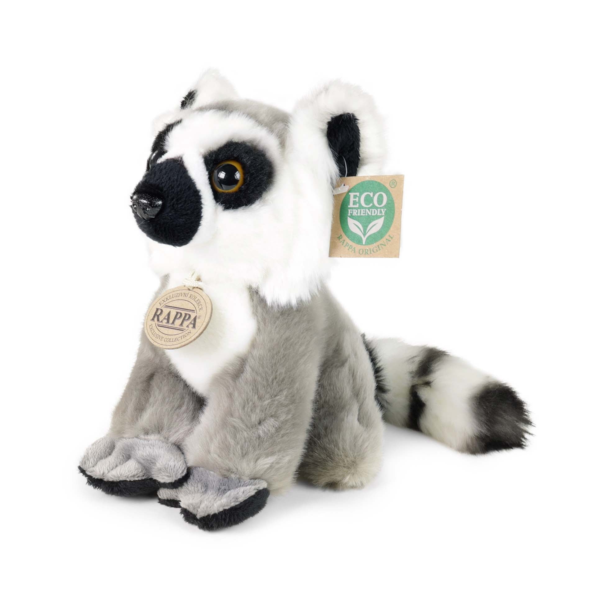 Plyšový lemur 18 cm Ekologický