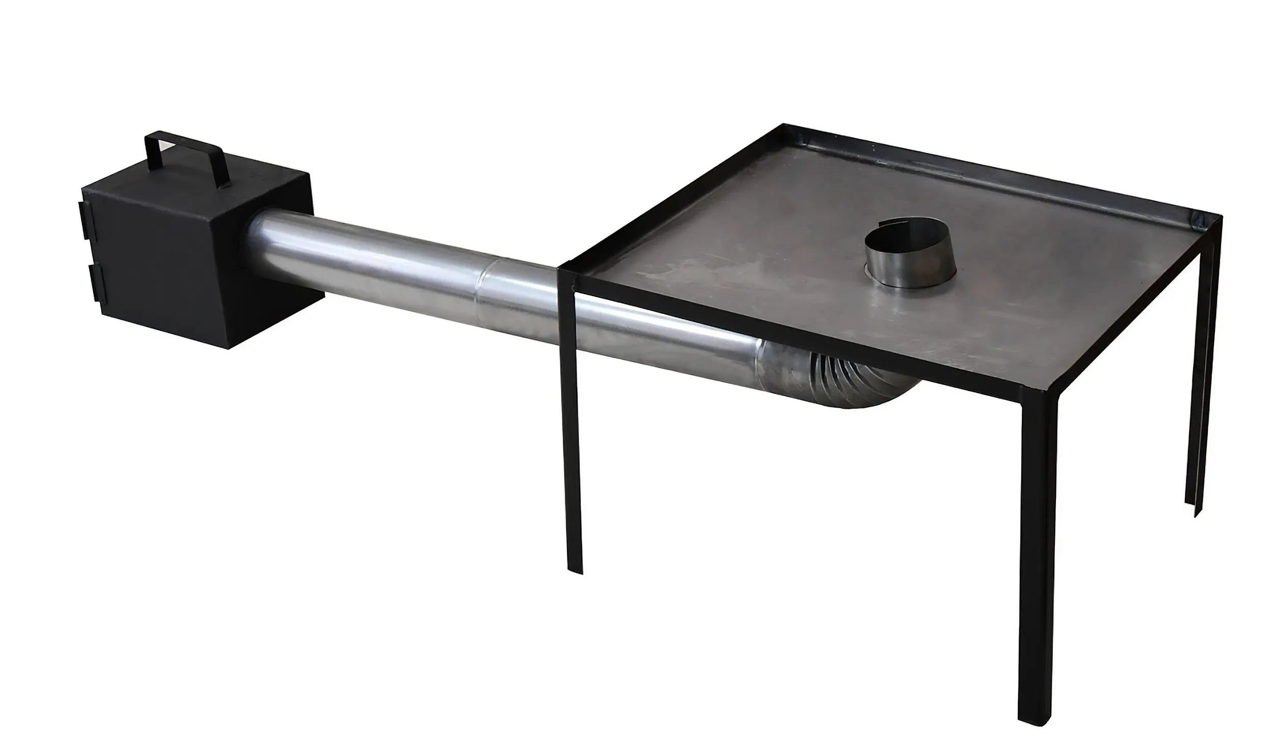 Gairdín smokehouse tohos iomlán a leagtar beag 59x49x110 cm