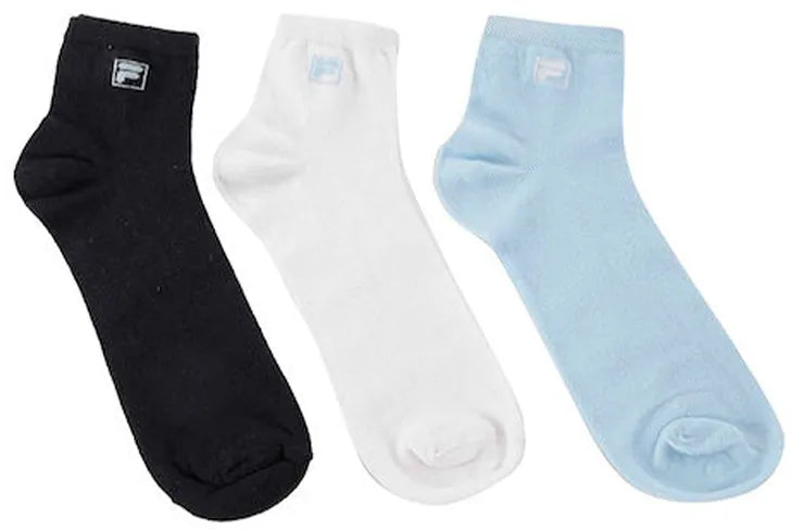 FILA Quarter Sokken 6-Pack Unissex Hemelsblauw 39-42