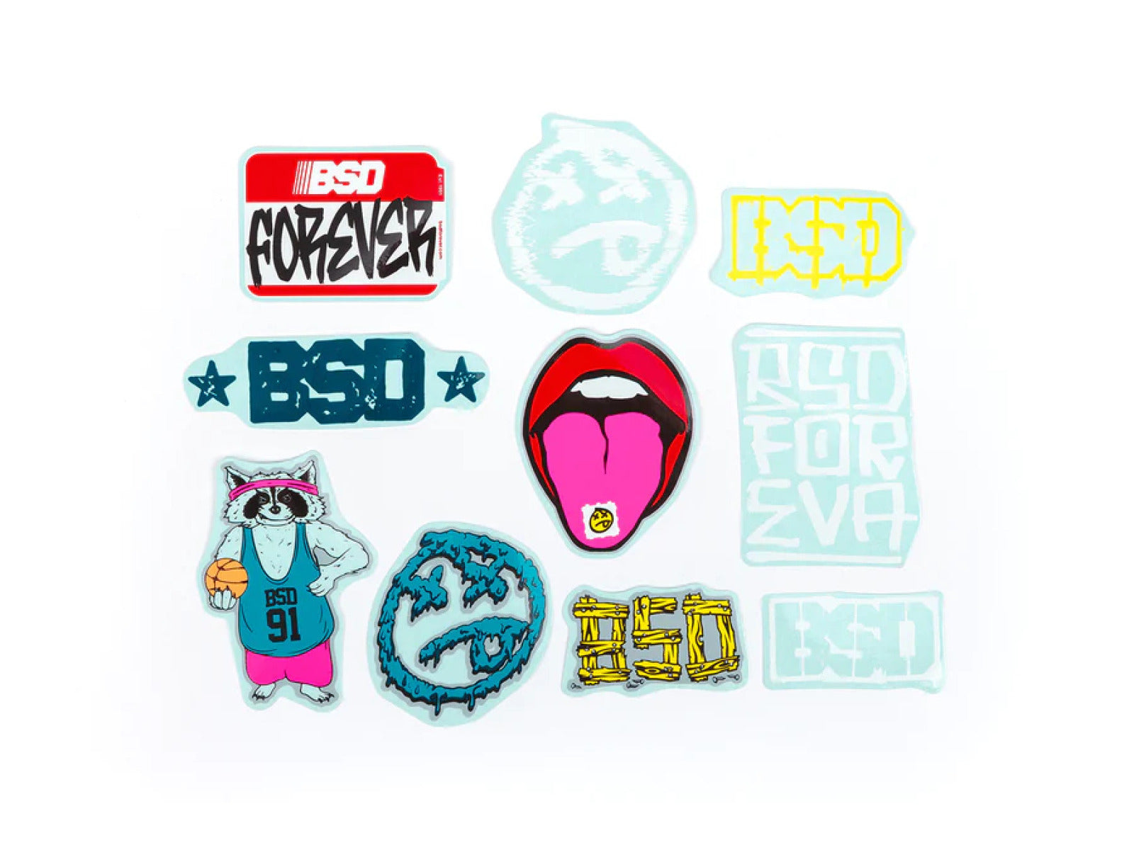 Bsd Sticker Pack 2023 Schwarz