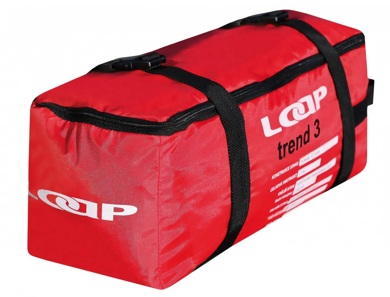 Lúb treocht 3 puball do 3 daoine liath