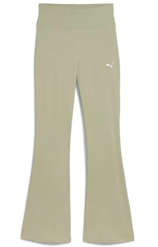 Damen-Leggings Puma Ess High-Waist Flared Grün 2xl