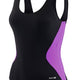 Beco Body Shaping Swimsuit C-cup Black/berry Цвят