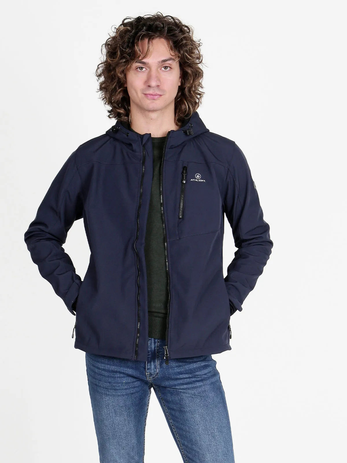 Мъжко яке Softshell Athl. Dpt Hermes Night Blue 2xl