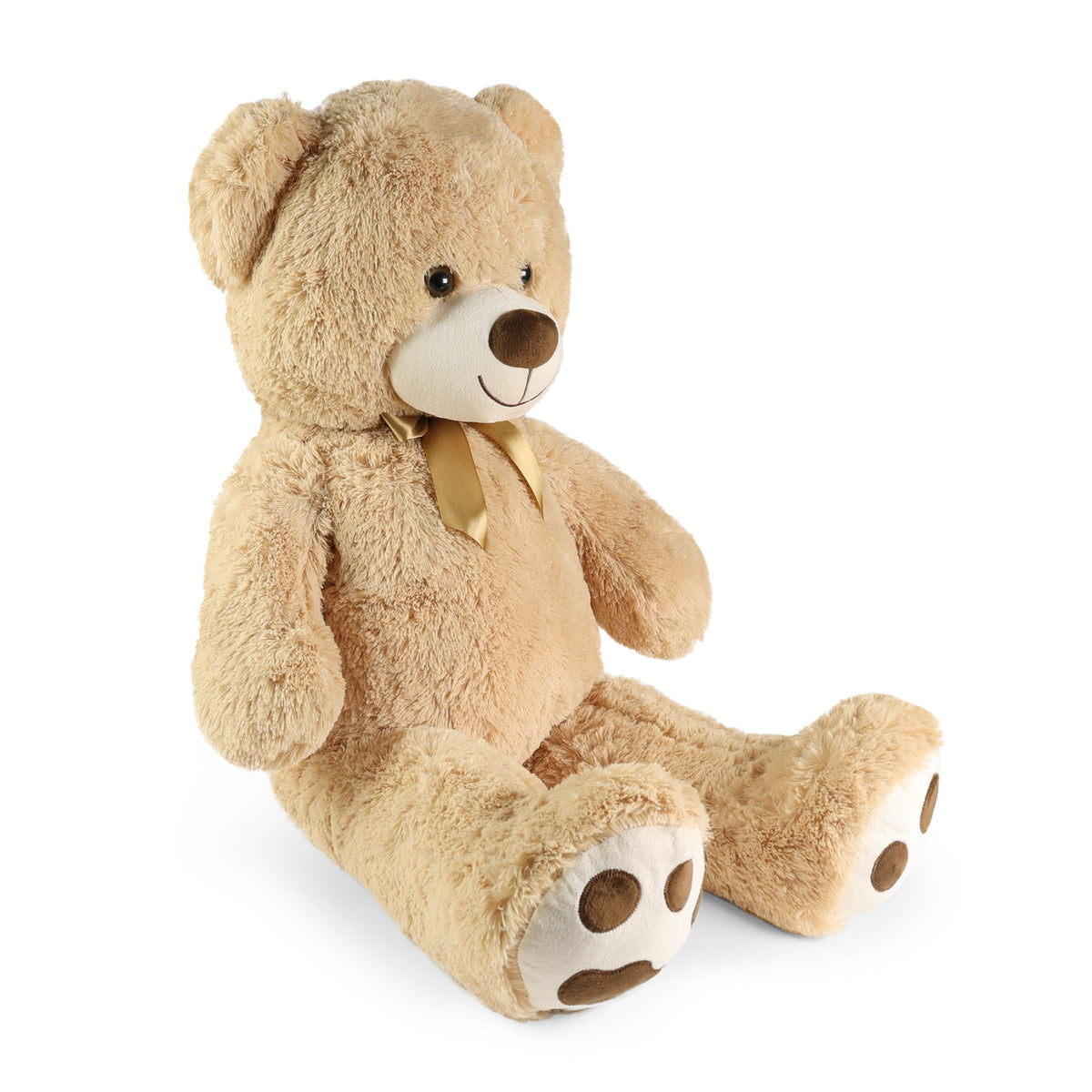 Urso de pelúcia grande Fido com etiqueta 100 cm